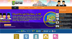 Desktop Screenshot of batam.go.id